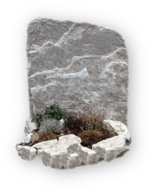 Palissander grafsteen